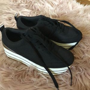 Zara platform sneakers